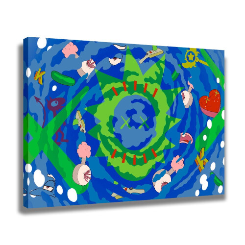 Abstract Canvas Poster for Bedroom Decor 1