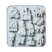 Princess Silicone Mould For Chocolate Ice Making-Blue