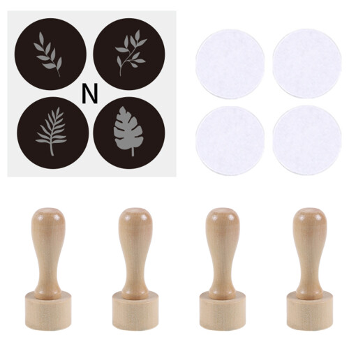 Multipurpose Wooden Rubber Stamps Set For Educational And-C