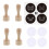 Natural Wood Stamps Set For Personalize Art Projects Includes-B 1