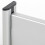 Blank aluminiums navneplade 28x12cm sølv 3