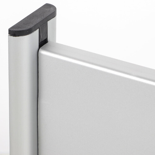 Blank aluminiums navneplade 28x12cm sølv 2