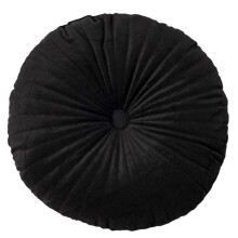Super Soft Plushy Pumpkin Shape Seat Pad-pumpkin pillow black