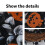Black Halloween Wreath with Pumpkin 30cm 3