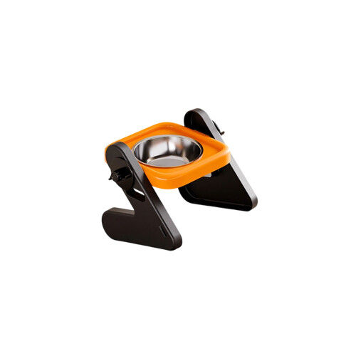 Cuvettes surélevées ergonomiques pour chiens-Orangecouleur 1