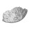 Luxury Flower Form Serving Platter Large Capacity-crysta white 1