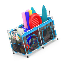 Spacious 288 Gallon Swimming Equipment Storage Cart With