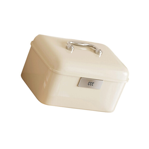 Durable Password Protected Storage Container For-White L