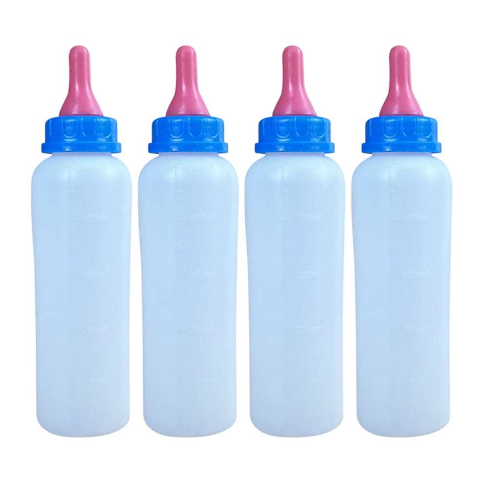 Baby Animals Milk Feeders Bottle 4Pack Milk- Pacifier 500 Red