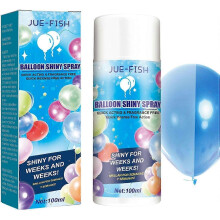 (1PCS) Party Shine Balloon Shine Spray, Balloon Glitter Spray, Silicone Spray for Latex Balloons, Waterproof, Fragrance-free