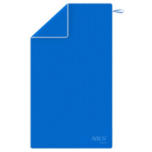 Mikrofaserhandtuch 180x100 cm, Dunkelblau/Hellblau