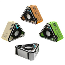 (green) V2 Cool Mecha Bluetooth Speaker Cross-border Wireless Bluetooth Speaker Subwoofer HiFi Surround Sound Outdoor Portable