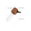 Mini Vaas Auto Vent Clip Hout Beige Stijlvolle 2