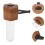 Mini Vaas Auto Vent Clip Hout Beige Stijlvolle 5