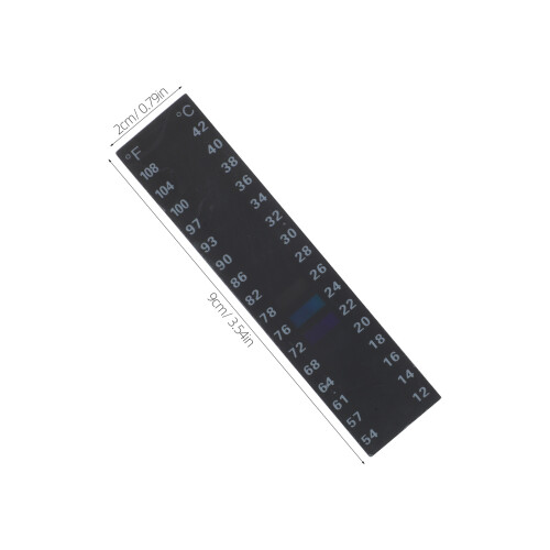 10Pcs Multi Color Pet Liquid Crystal Temperature Strips for Brewing 1