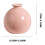Keramikvase – Rosa, vielseitiges Tischgesteck 4