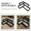 Durable Black Plastic Brick Molds for Concrete Garden Paths and Patios 5
