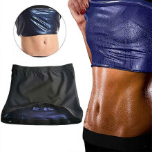 (S or M, women) Fitness Heat Trapping Sweat Enhancing Vest Compression Waist Slimming Top