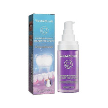 2Pcs 30ml Whitening Purple Mousse- Toothpaste Teeth Whitening Safe, Mild And Deep Cleaning