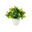 Τεχνητό τριαντάφυλλο τσαγιού Bonsai18Flowers πλαστική γλάστρα 1