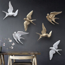 Swallow Wall Decoration Resin 24.5 cm