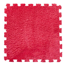 Covor moale Winysin30x30cm cu model patchwork pentru sufragerie