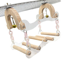 Functional Bird Swing And Resting Area For Small fowls