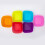 Stampo quadrato in silicone per torte e cupcake, 6 pezzi 1