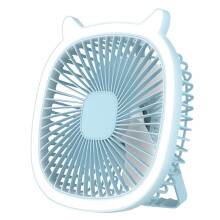 2-in-1 LED Desk Lamp and USB Fan