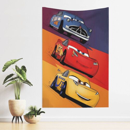 Lightning McQueen Tapestry 60 x 40 in Polyester