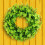 Artificial Four Leaf Clover Wreath for Door 1