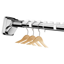 Effective Metal Elongating Garment Rail Suitable For Home And-A