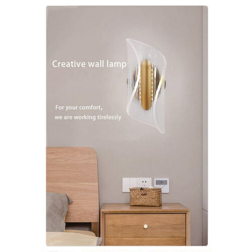 Modern Spiral LED Wall Light 3-Colour 4W 2