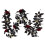 Black Halloween Rose Garland 180cm 1