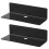 Washranp acrylic floating wall shelves 2 pcs 1