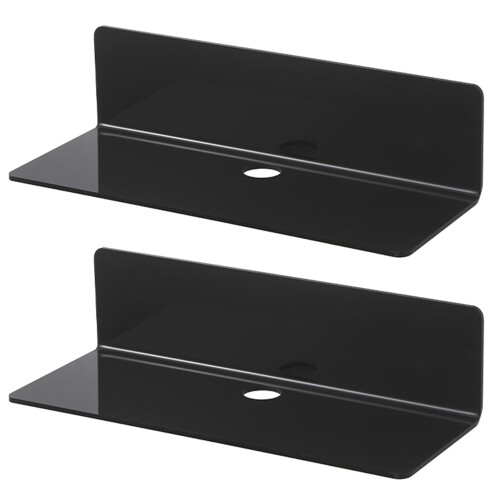 Washranp acrylic floating wall shelves 2 pcs