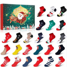 24 Days Of Socks 24 Days Countdown Christmas Socks for Men 24 Days Of Advent Box Socks