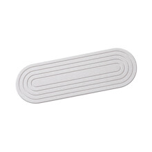 Bucolic Style Wooden Diatomite Sink Tray With High-White