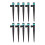 10Pcs 360 Degree Rotating Watering Irrigation Sprayer-Blue 1