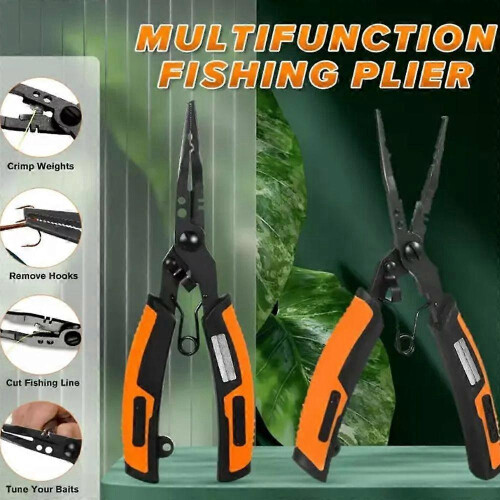 Multifunctional Fishing Pliers,Upgraded Muti-Function Hook Remover and Split 2