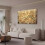 Abstract Gold Canvas Wall Art Poster 3