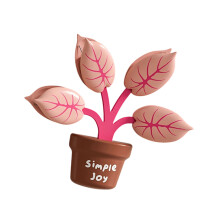 Pflanzen-Kühlschrankmagnete, Kühlschrankmagnete, dekorative-Rosa