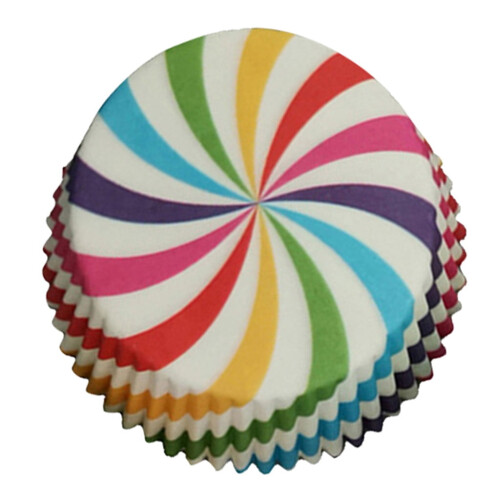 Paper Cupcake Liners Colorful 100 pcs 1