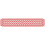 Rød julestjerne blonde bordflag 33x183cm 3