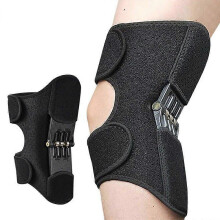 (Black) Swarous Knee Booster,2025 New Knee Assistive Device, KneeBooster Brace