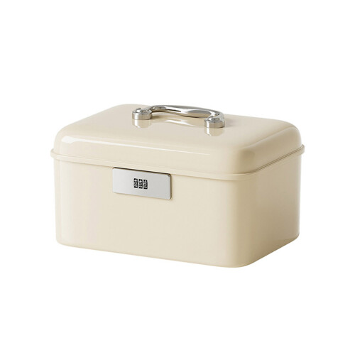Multifunctional Lockable Storage Case With Convenient-Red S 1