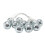 LED Mirror Ball String Lights for Indoor Outdoor Decor 2