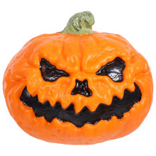 Halloweenpumpa LED-dekoration batteridriven