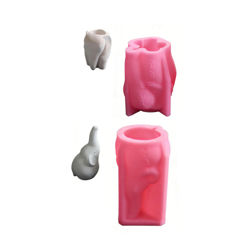 Sturdy Silicone Elephant Mould For Making Lovely Desk-5 1