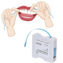 2025 Tooth Polisher Dental File, Teeth Abrasive & Finishing Strips 4mm x 6M- Tooth Polish Abrasive Strip